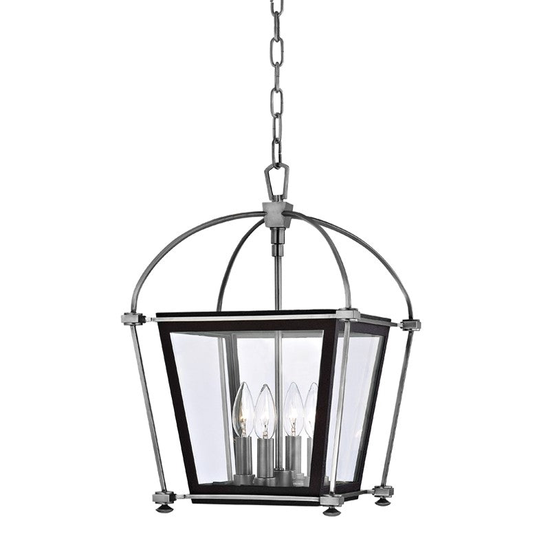 Hudson Valley - 3612-PN - Four Light Lantern - Hollis - Polished Nickel