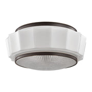 Hudson Valley - 3816F-OB - Three Light Flush Mount - Odessa - Old Bronze