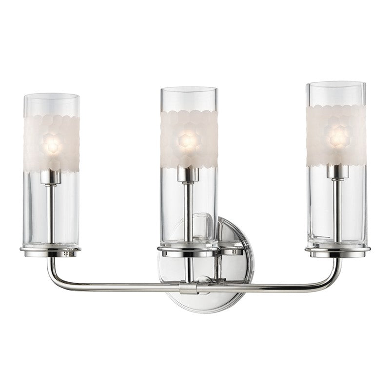 Hudson Valley - 3903-PN - LED Wall Sconce - Wentworth - Polished Nickel
