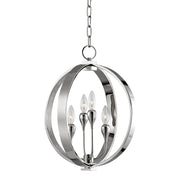 Hudson Valley - 6716-PN - Four Light Lantern - Dresden - Polished Nickel