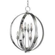 Hudson Valley - 6722-PN - Eight Light Lantern - Dresden - Polished Nickel