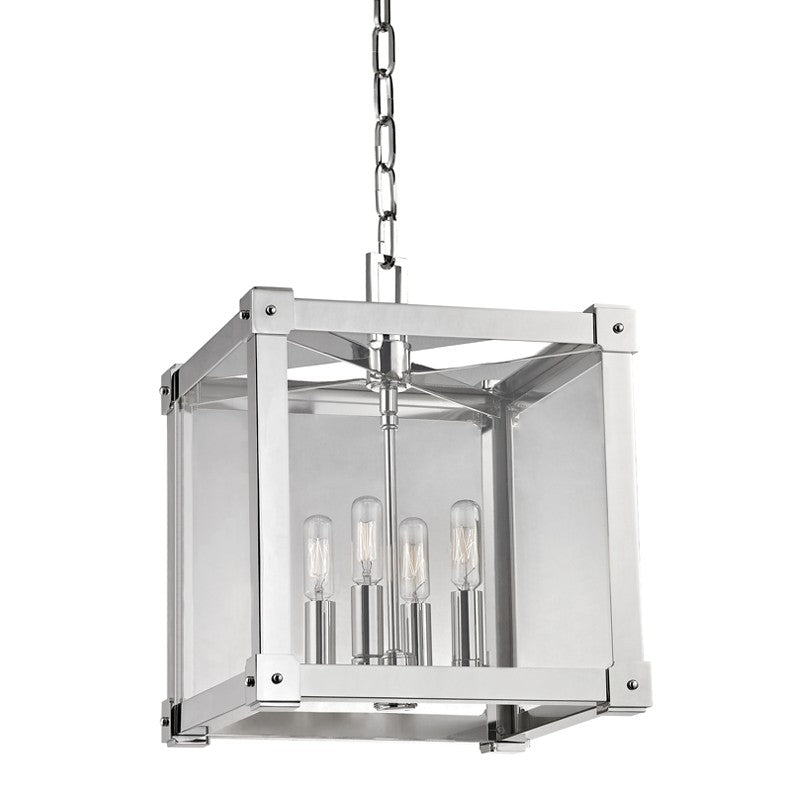 Hudson Valley - 8612-PN - Four Light Lantern - Forsyth - Polished Nickel