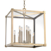 Hudson Valley - 8620-AGB - Eight Light Lantern - Forsyth - Aged Brass