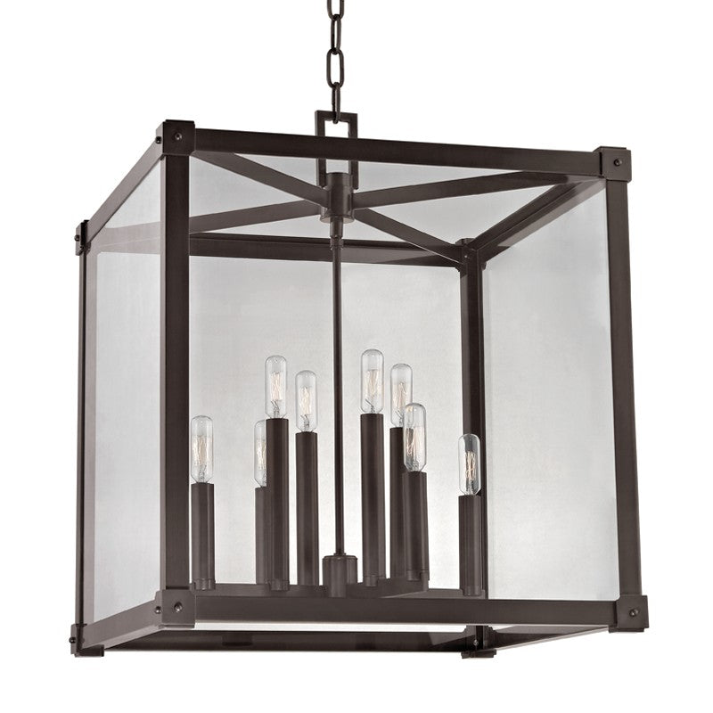 Hudson Valley - 8620-OB - Eight Light Lantern - Forsyth - Old Bronze