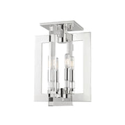 Hudson Valley - 9311-PN - Four Light Semi Flush Mount - Wellington - Polished Nickel