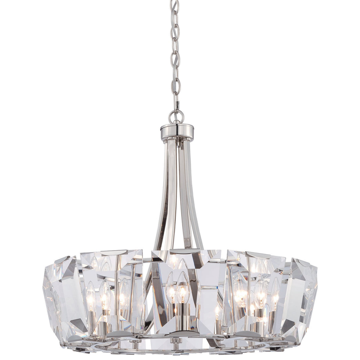 Metropolitan - N6982-613 - 12 Light Chandelier - Castle Aurora - Polished Nickel