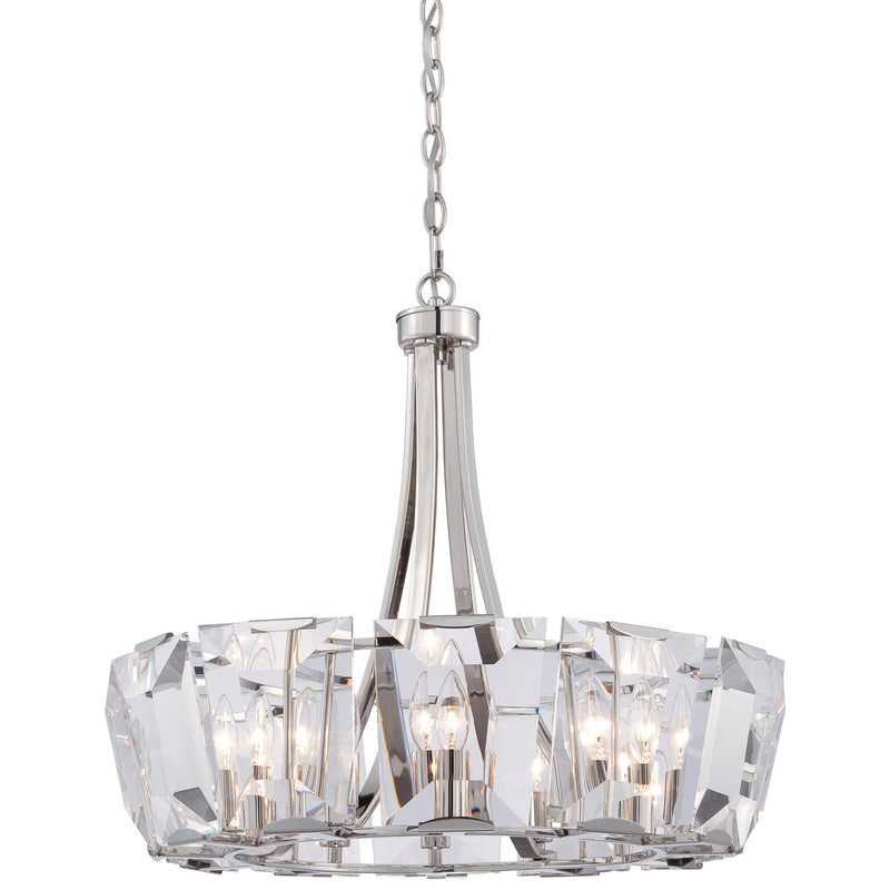 Metropolitan - N6982-613 - 12 Light Chandelier - Castle Aurora - Polished Nickel