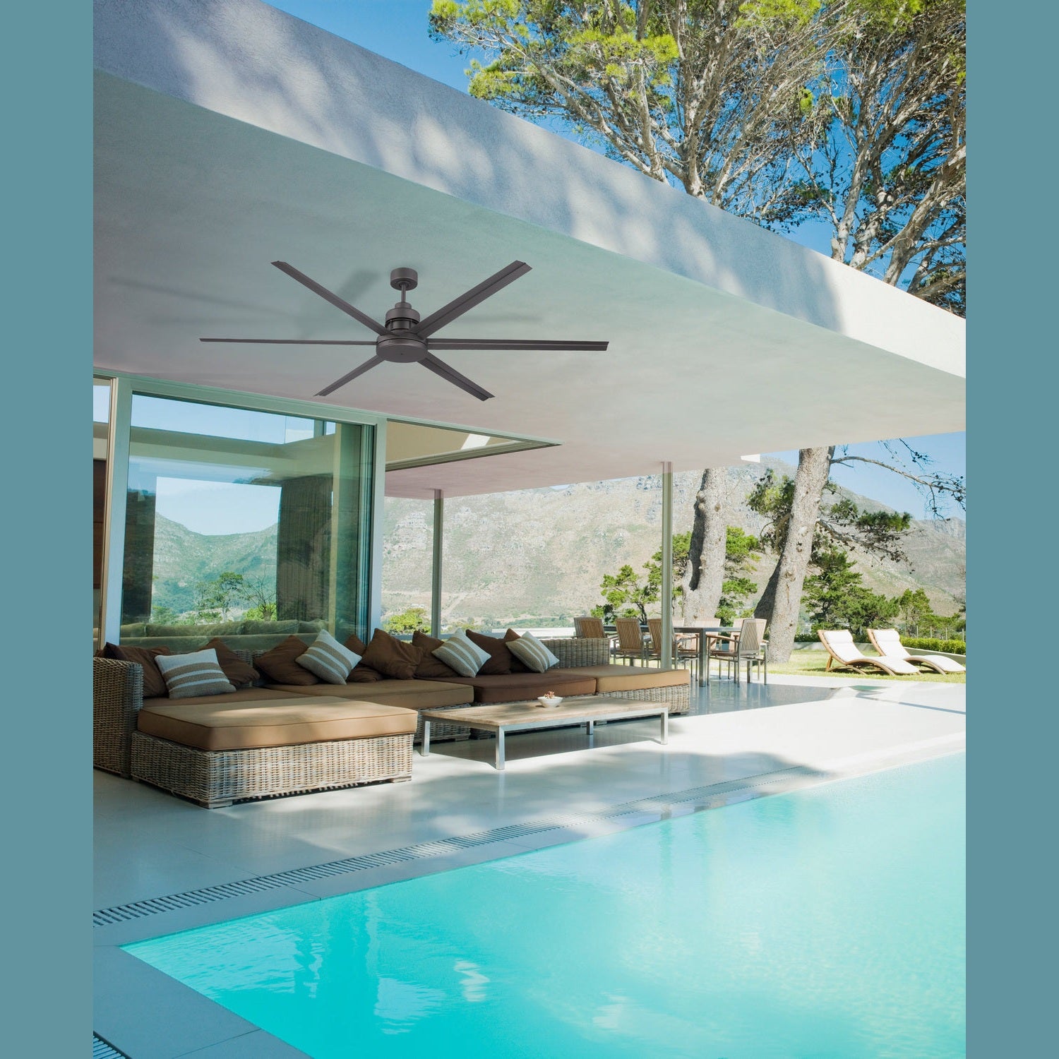 Craftmade - MND72ESP6 - 72" Ceiling Fan - Mondo 72" Indoor/Outdoor - Espresso