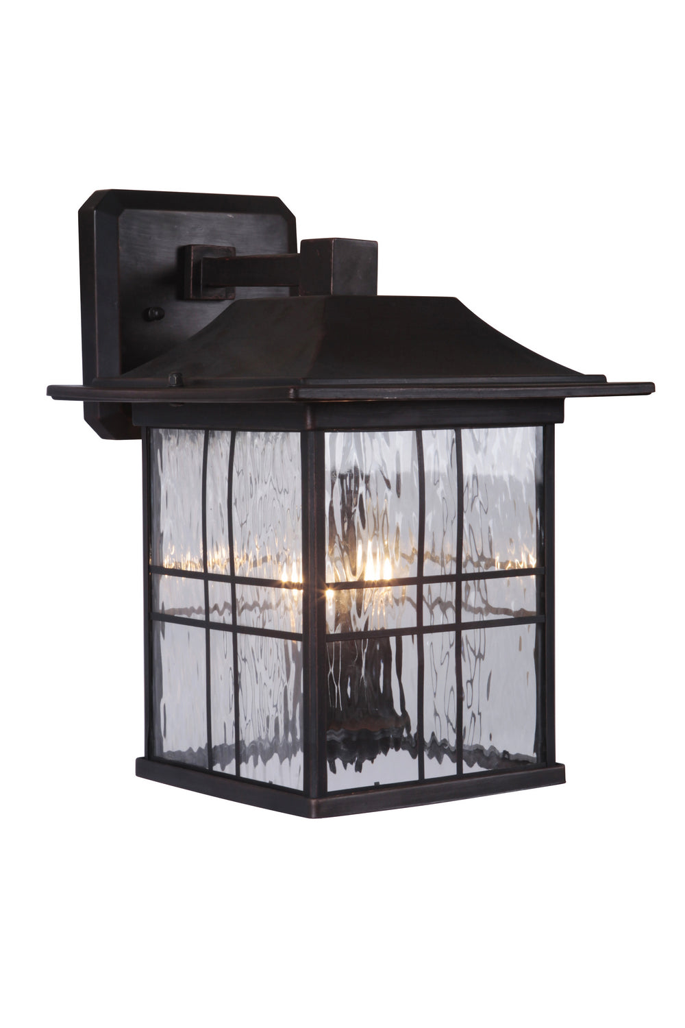 Craftmade - Z7814-ABZ - Two Light Outdoor Wall Lantern - Dorset - Aged Bronze Brushed