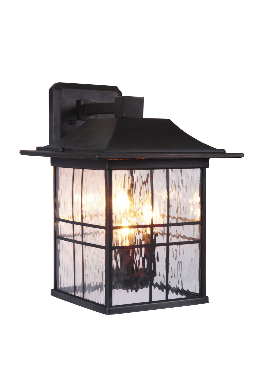 Craftmade - Z7824-ABZ - Three Light Wall Mount - Dorset - Aged Bronze Brushed