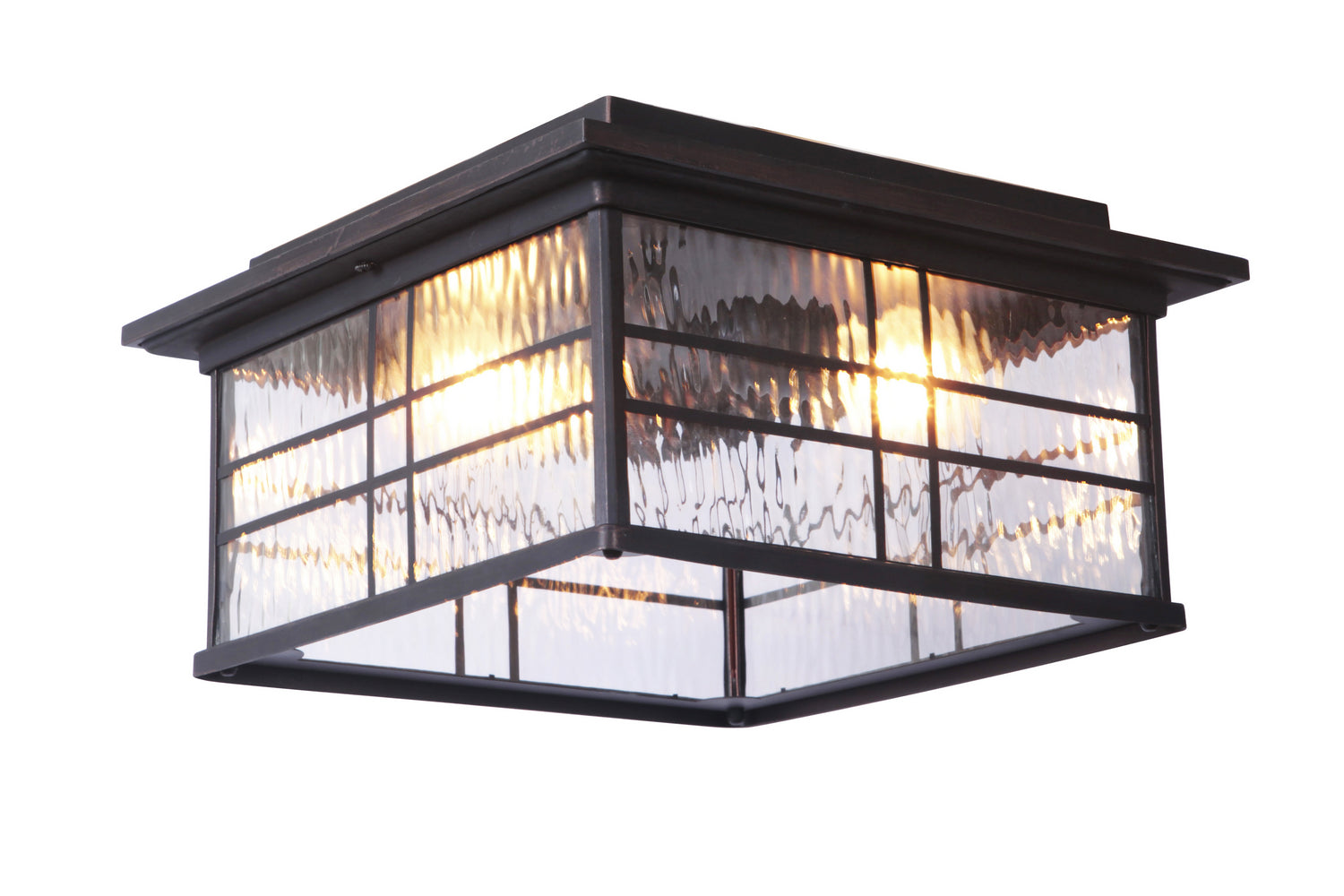 Craftmade - Z7837-ABZ - Two Light Flushmount - Dorset - Aged Bronze Brushed