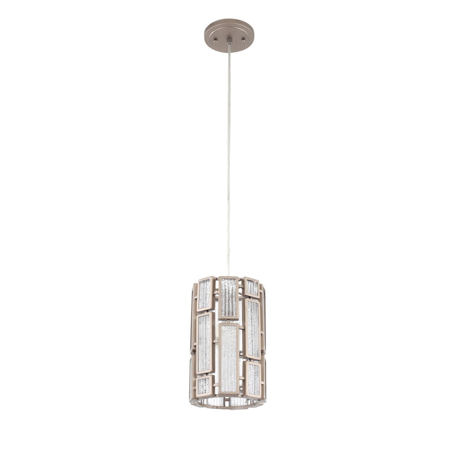 Varaluz - 255M01NB - One Light Mini Pendant - Harlowe - New Bronze