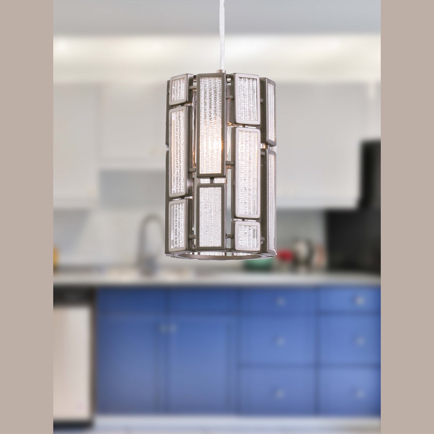 Varaluz - 255M01NB - One Light Mini Pendant - Harlowe - New Bronze