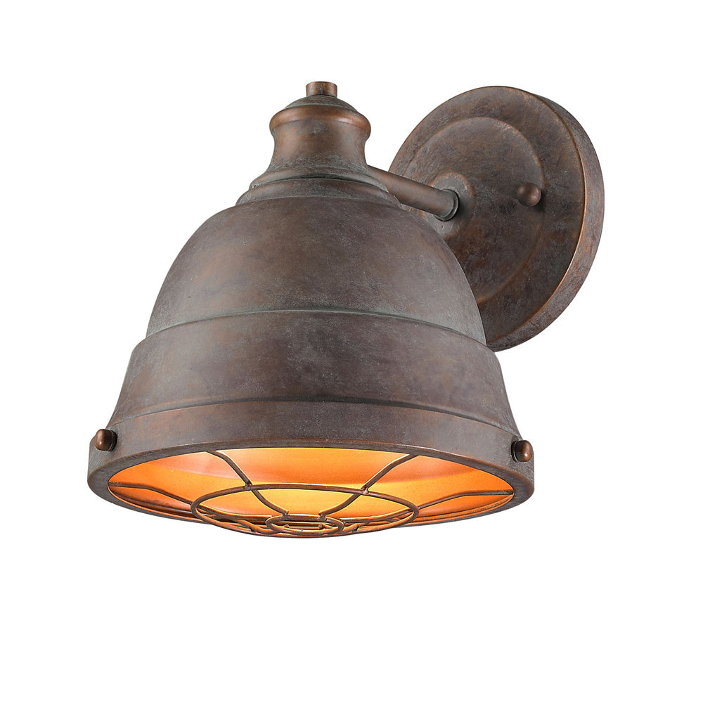 Golden - 7312-1W CP - One Light Wall Sconce - Bartlett - Copper Patina