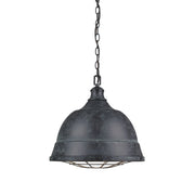 Golden - 7312-L BP - Two Light Pendant - Bartlett - Black Patina
