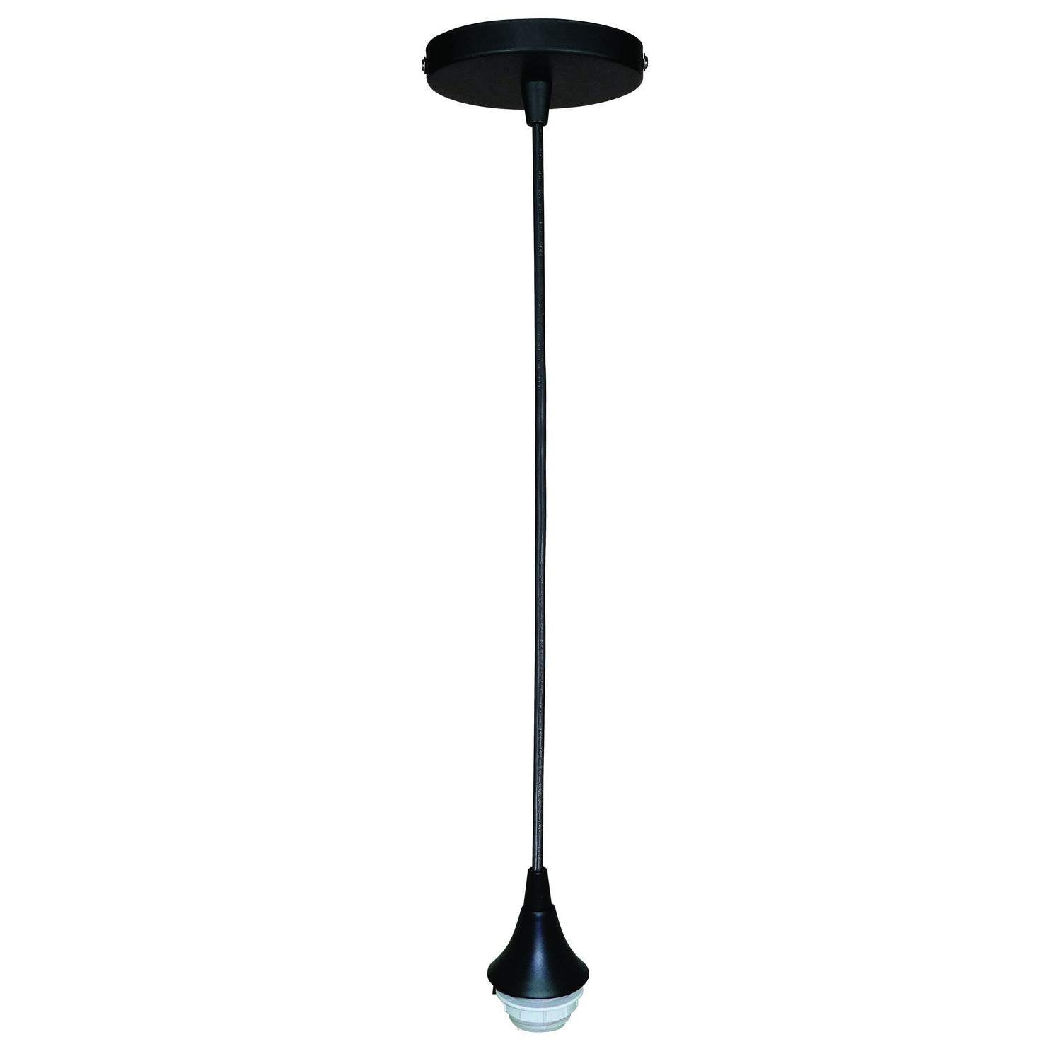 Craftmade - CPM-MBK - One Light Mini Pendant Hardware - Design & Combine - Matte Black