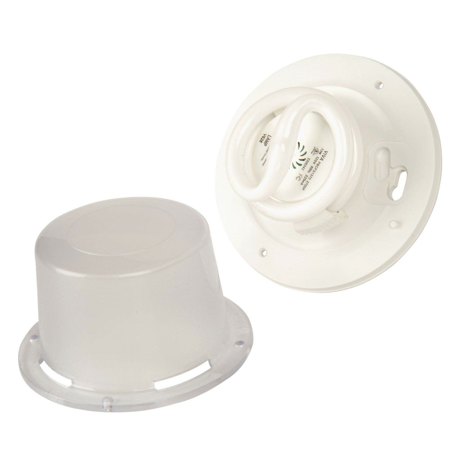 Craftmade - K212-LED - LED Lamp Socket & Cover - Keyless Fixtures and Access. - White
