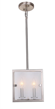 Artcraft - AC10300SN - Two Light Pendant - Harbor Point - Satin Nickel