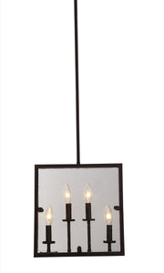 Artcraft - AC10302OB - Four Light Pendant - Harbor Point - Oil Rubbed Bronze