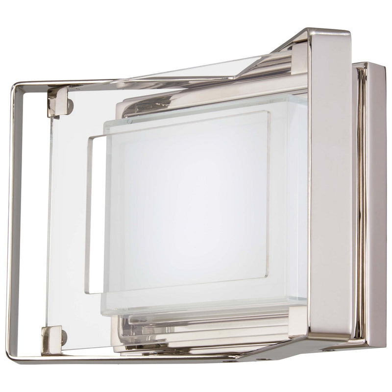 George Kovacs - P1181-613-L - LED Bath - Crystal Clear - Polished Nickel