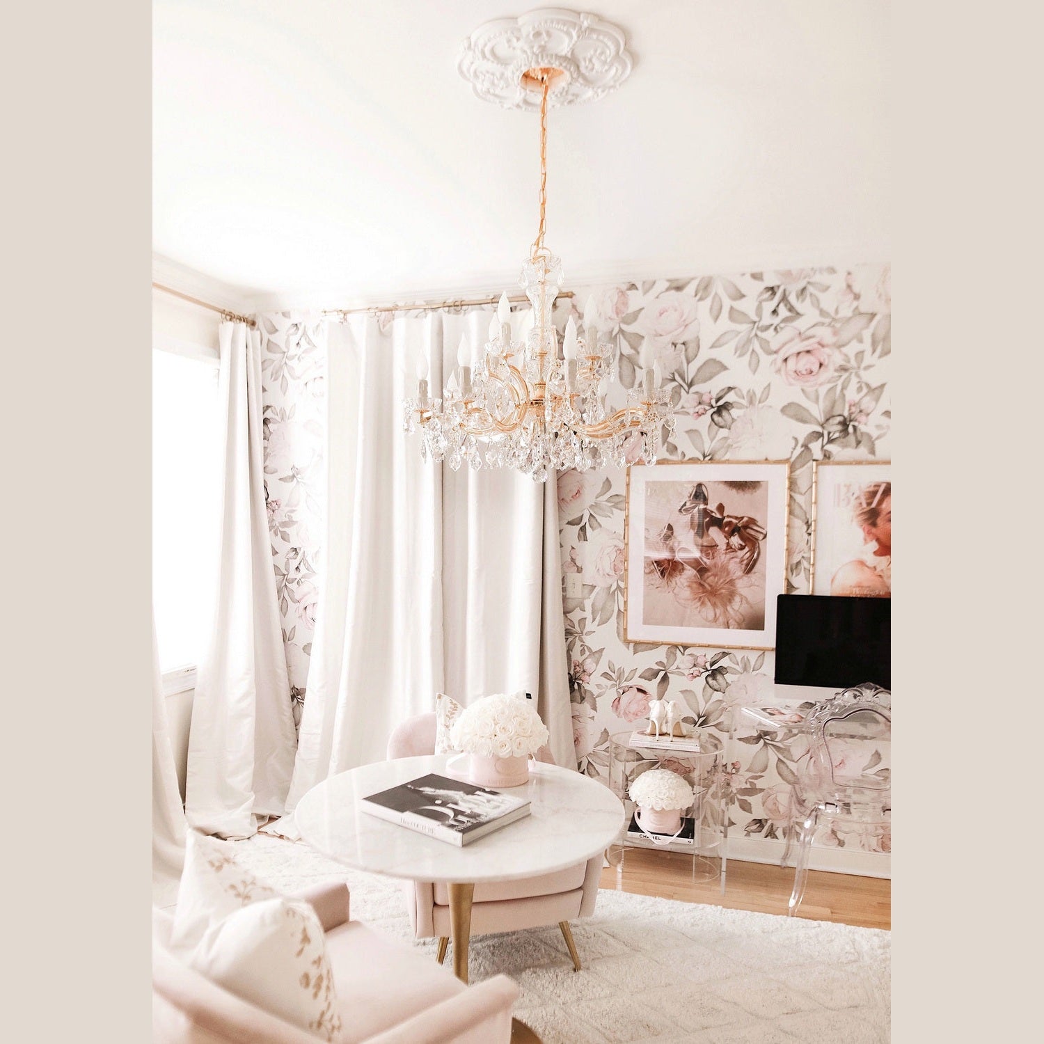 Crystorama - 4479-GD-CL-MWP - 12 Light Chandelier - Maria Theresa - Gold