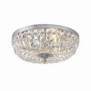 Crystorama - 716-CH-CL-MWP - Three Light Flush Mount - Ceiling Mount - Polished Chrome