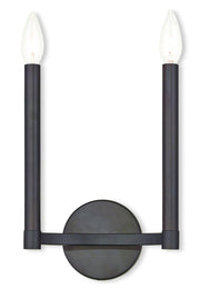 Livex Lighting - 40242-07 - Two Light Wall Sconce - Alpine - Bronze