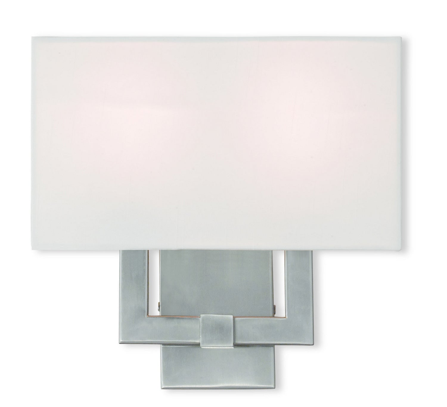 Livex Lighting - 51103-91 - Two Light Wall Sconce - ADA Wall Sconces - Brushed Nickel