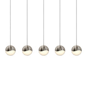 Sonneman - 2921.13-MED - LED Pendant - Grapes - Satin Nickel