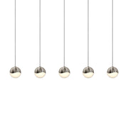 Sonneman - 2921.13-SML - LED Pendant - Grapes - Satin Nickel
