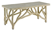 Currey and Company - 2038 - Table/Bench - Portland/Faux Bois