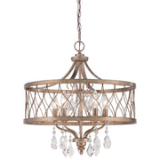 Minka-Lavery - 4404-581 - Five Light Chandelier - West Liberty - Olympus Gold