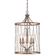 Minka-Lavery - 4405-581 - Five Light Pendant - West Liberty - Olympus Gold