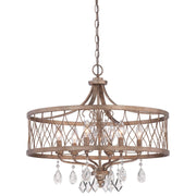 Minka-Lavery - 4406-581 - Six Light Chandelier - West Liberty - Olympus Gold