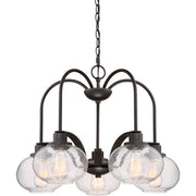 Quoizel - TRG5105OZ - Five Light Chandelier - Trilogy - Old Bronze