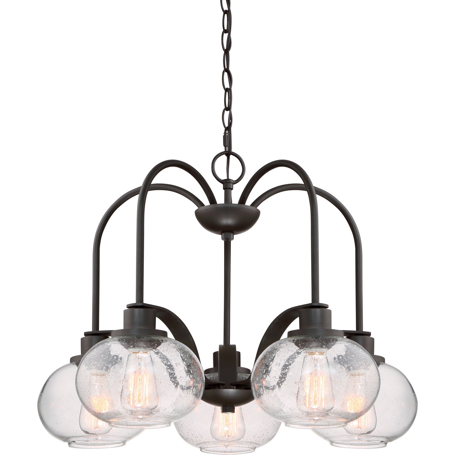 Quoizel - TRG5105OZ - Five Light Chandelier - Trilogy - Old Bronze