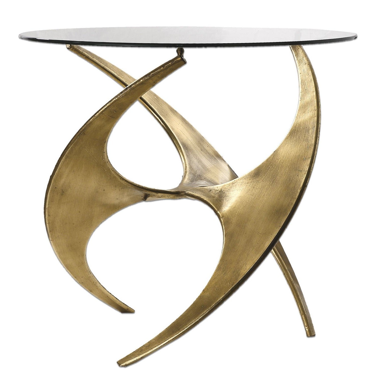 Uttermost - 24516 - Accent Table - Graciano - Antique Gold