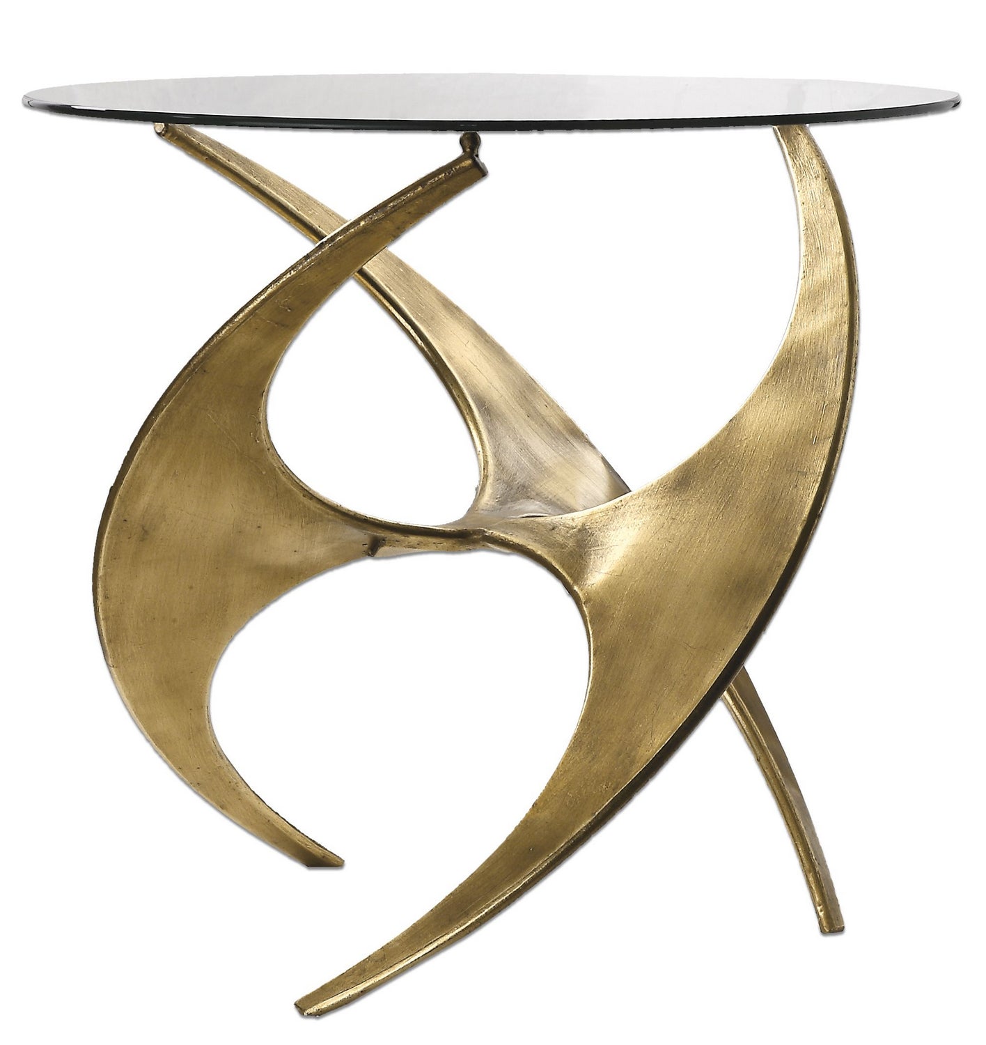 Uttermost - 24516 - Accent Table - Graciano - Antique Gold