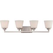 Nuvo Lighting - 60-5454 - Four Light Vanity - Mobili - Brushed Nickel