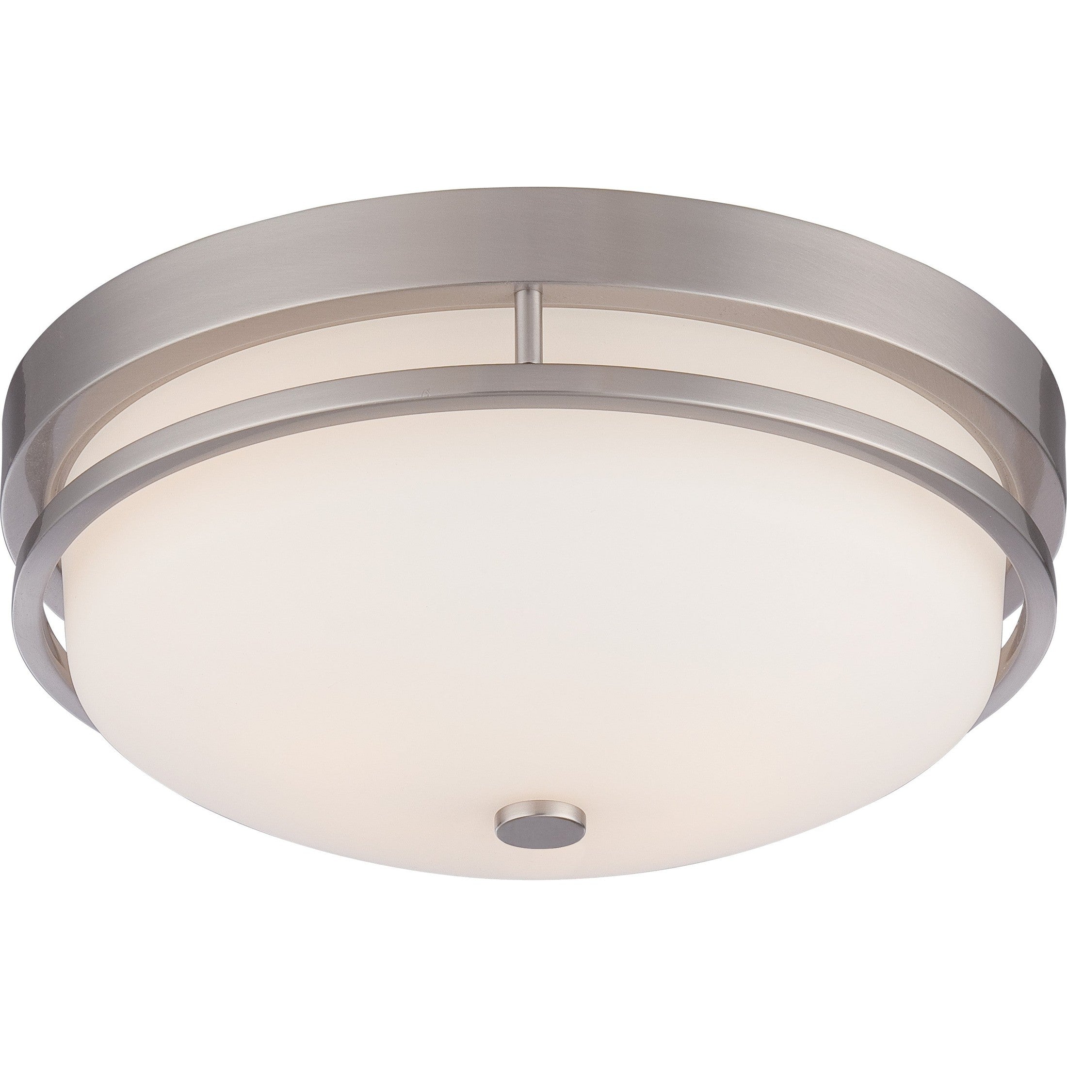Nuvo Lighting - 60-5486 - Two Light Flush Mount - Neval - Brushed Nickel