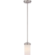 Nuvo Lighting - 60-615 - One Light Mini Pendant - Polaris - Brushed Nickel