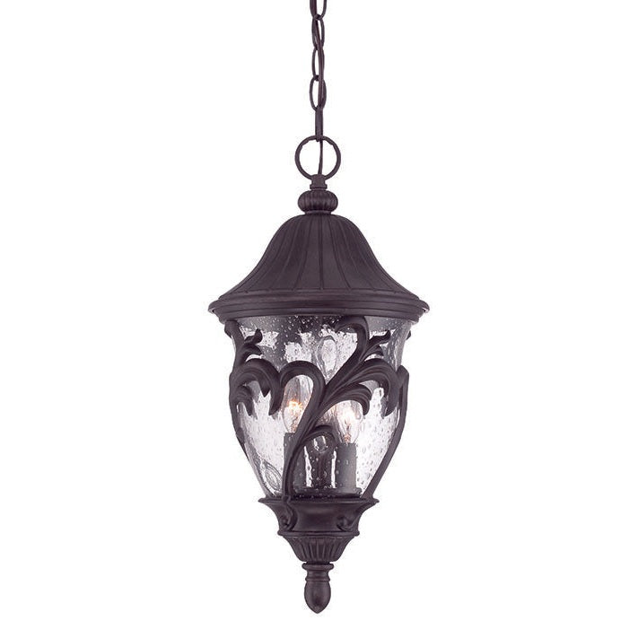 Acclaim Lighting - 39216BC - Three Light Hanging Lantern - Capri - Black Coral