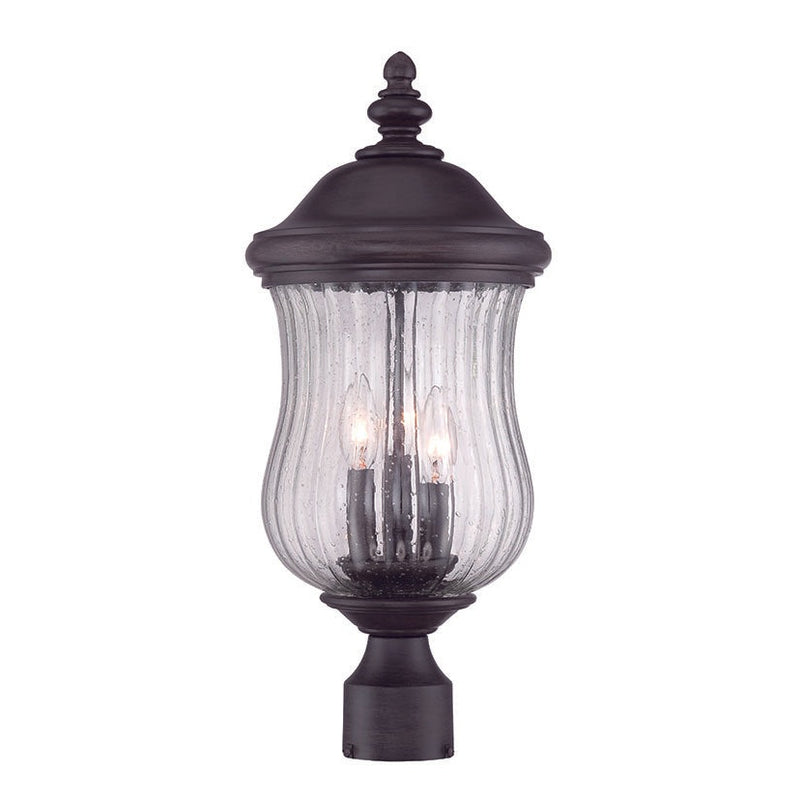 Acclaim Lighting - 39717BC - Three Light Post Mount - Bellagio - Black Coral