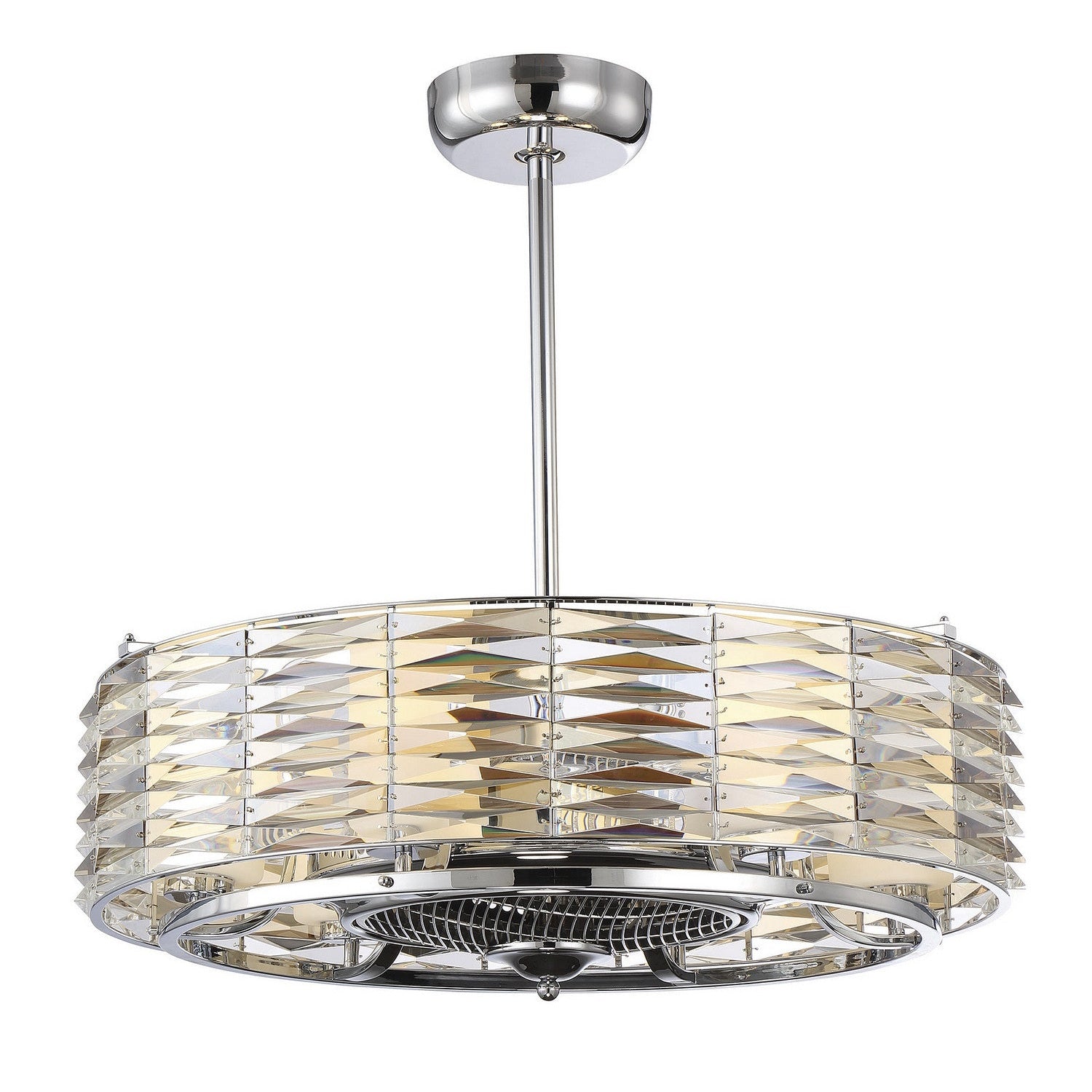 Savoy House - 30-333-FD-11 - Six Light Fan D'lier - Taurus - Polished Chrome