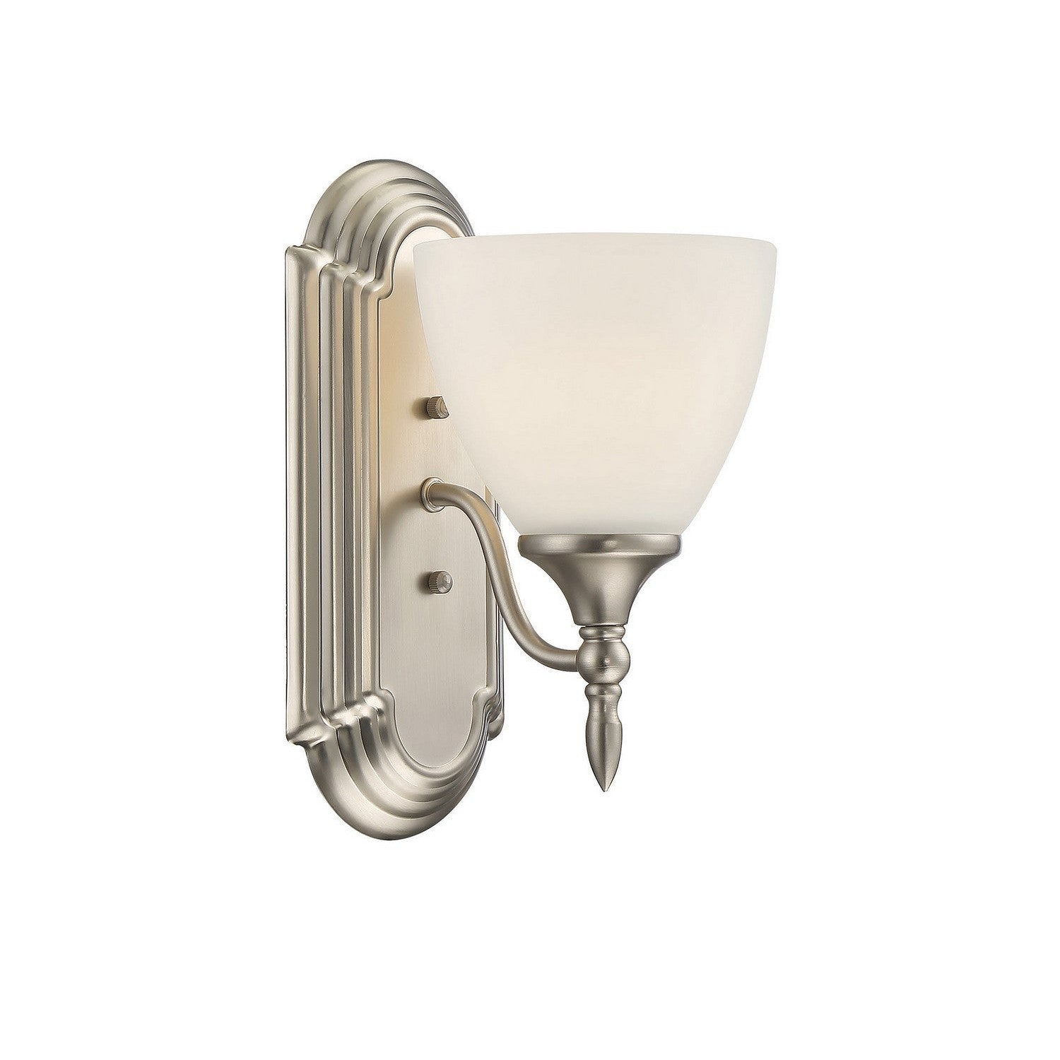 Savoy House - 9-1007-1-SN - One Light Wall Sconce - Herndon - Satin Nickel