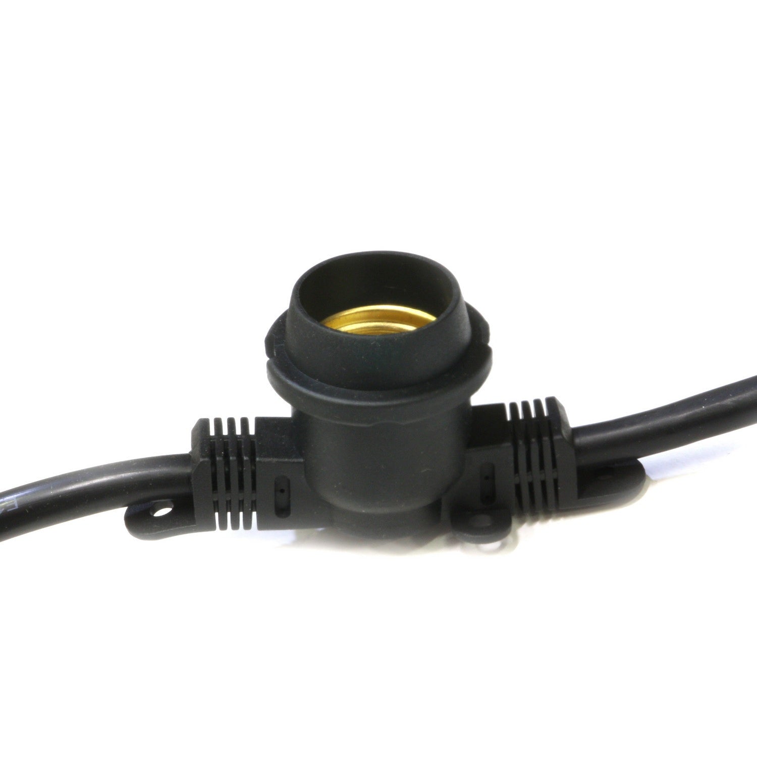 American Lighting - LS-M-24-100-BK - 100-Foot String Light - Light String - Black
