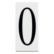 Kichler - 4300 - Number 0 Panel - Accessory - White Material (Not Painted)