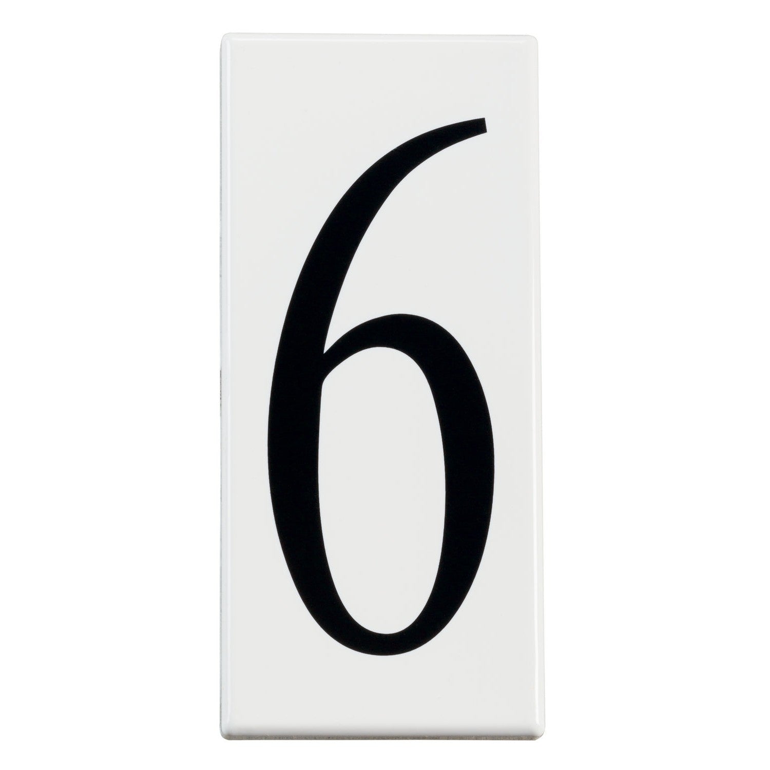 Kichler - 4306 - Number 6 Panel - Accessory - White Material (Not Painted)