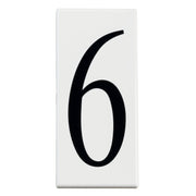 Kichler - 4306 - Number 6 Panel - Accessory - White Material (Not Painted)
