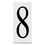 Kichler - 4308 - Number 8 Panel - Accessory - White Material (Not Painted)